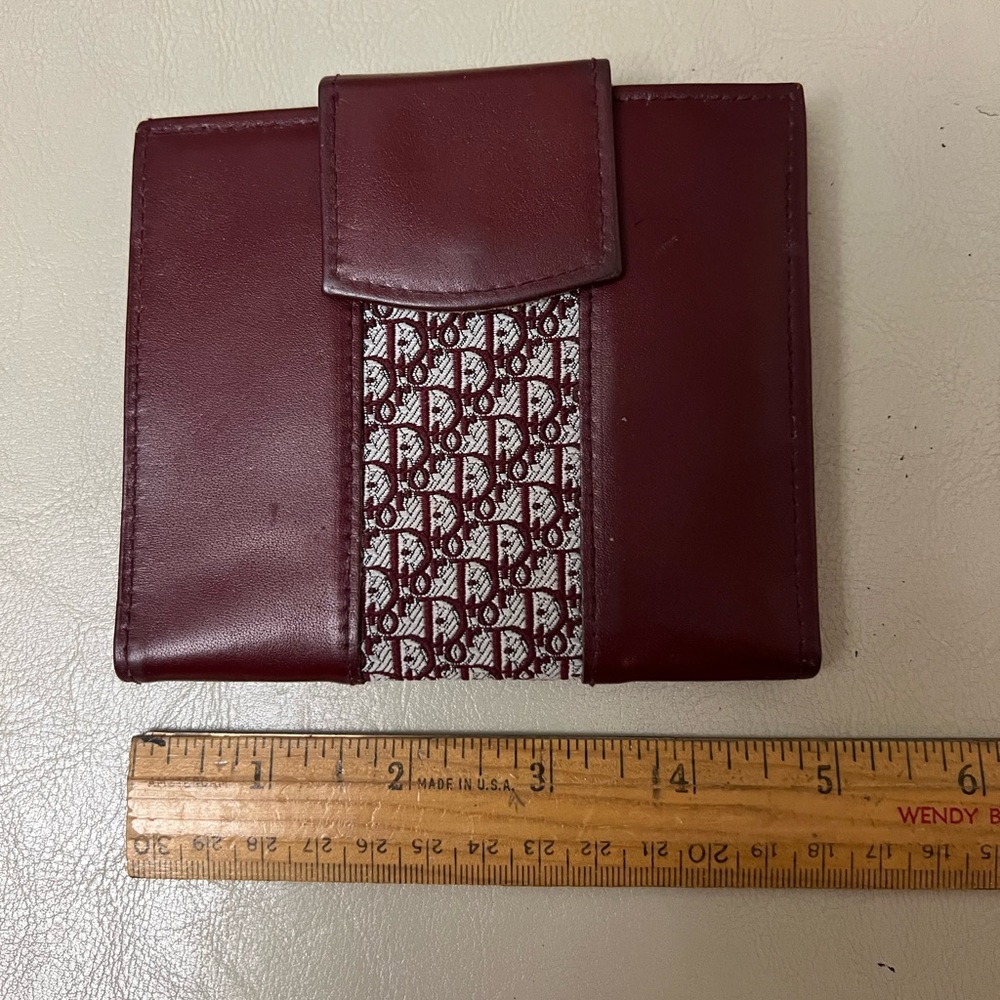 Christian Dior Vintage Leather Wallet